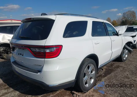 2014 Dodge Durango Limited из США, поврежденный, VIN 1C4RDJDGXEC405703